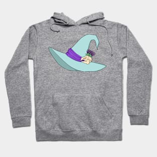 lavender witch hat Hoodie